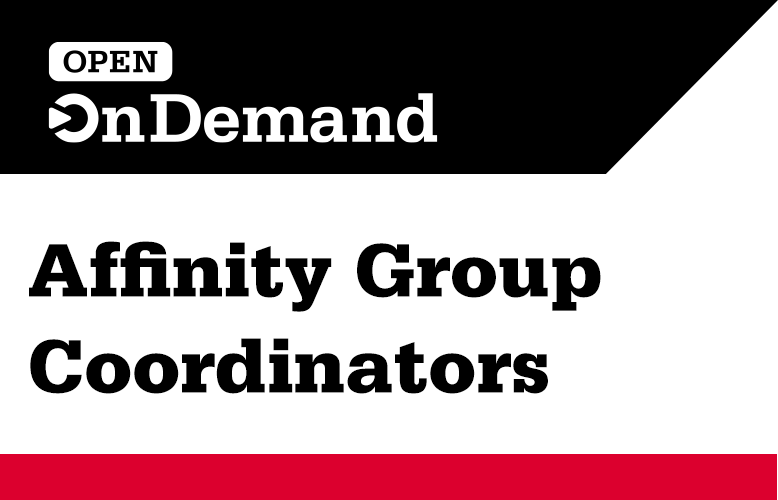 Affinity Group Coordinators graphic