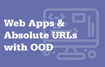 Web Apps & Absolute URLs with OOD